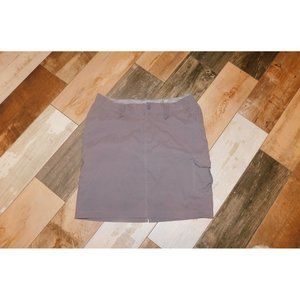 Duluth Trading Co. Women's Dry on the Fly Skort Original Snap Waist Size 6